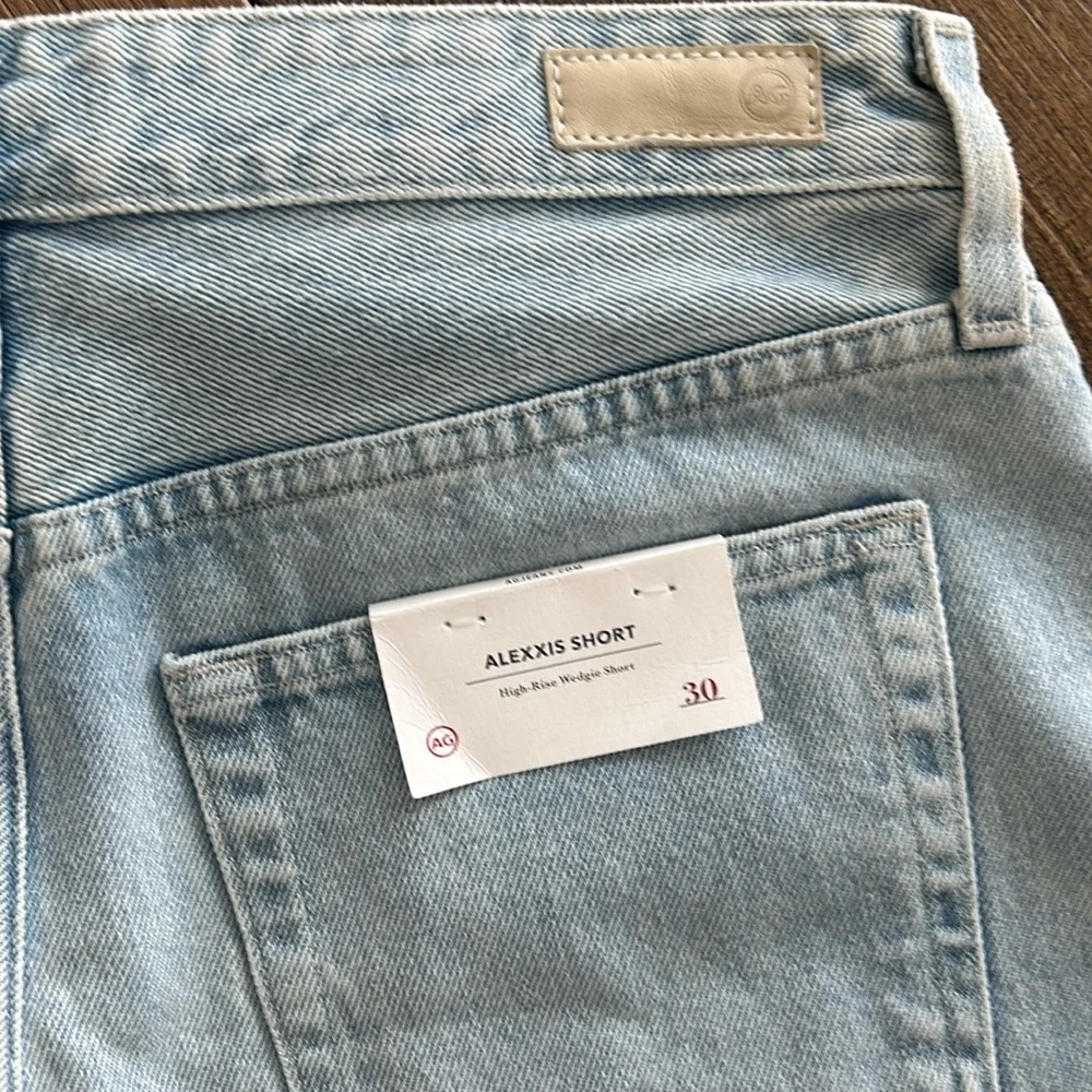 AG Alexxis Denim Shirts - High Rise Wedgie | Size 30 NWT - Picture 3 of 5